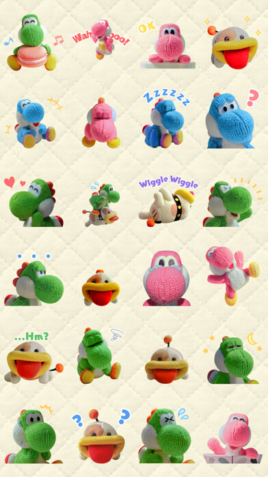 Emulate iPhone app Yarn Yoshi & Poochy Stickers using MyAndroid Emulate iPhone app Yarn Yoshi & Poochy Stickers using MyAndroid