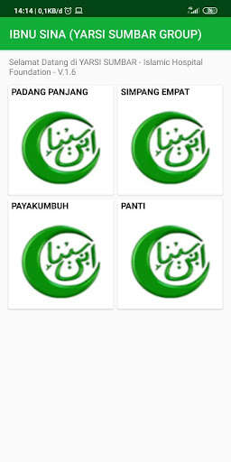 Run android online APK YARSI SUMBAR HOSPITAL GROUP from MyAndroid or emulate YARSI SUMBAR HOSPITAL GROUP using MyAndroid