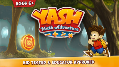 Emulate iPhone app Yash Math Adventure Game using MyAndroid