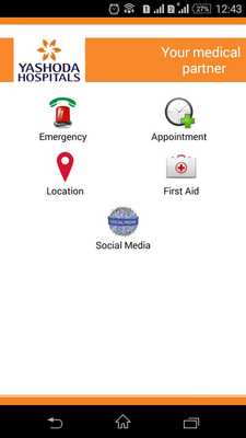 Emulate Android APK Yashoda Hospitals Emulate Android APK Yashoda Hospitals
