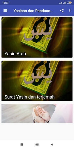 Run android online APK Yasinan dan Panduan Sholat from MyAndroid or emulate Yasinan dan Panduan Sholat using MyAndroid Run android online APK Yasinan dan Panduan Sholat from MyAndroid or emulate Yasinan dan Panduan Sholat using MyAndroid