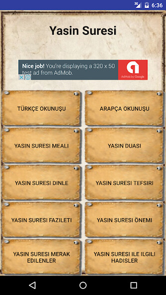 Run android online APK Yasin Suresi from MyAndroid or emulate Yasin Suresi using MyAndroid