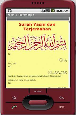Run android online APK Yasin & Terjemahan from MyAndroid or emulate Yasin & Terjemahan using MyAndroid