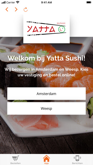 Emulate iPhone app Yatta Sushi using MyAndroid Emulate iPhone app Yatta Sushi using MyAndroid