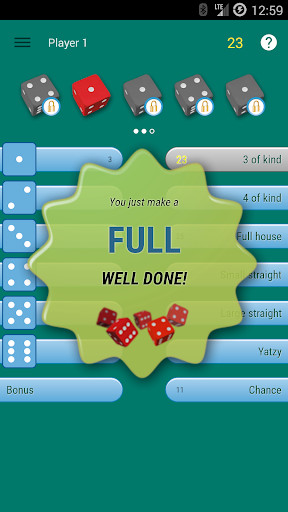 Run android online APK Yatzy - dice game - multi-player from MyAndroid or emulate Yatzy - dice game - multi-player using MyAndroid