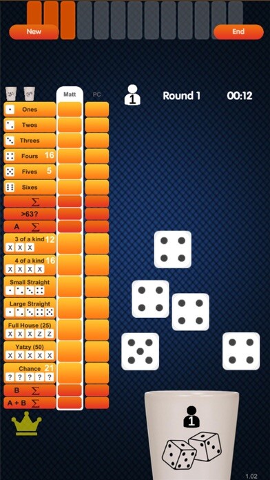 Emulate iPhone app Yatzy Original using MyAndroid Emulate iPhone app Yatzy Original using MyAndroid