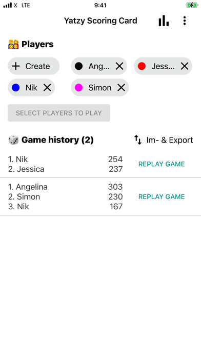 Emulate iPhone app Yatzy Scoring Card for Yahtzee using MyAndroid Emulate iPhone app Yatzy Scoring Card for Yahtzee using MyAndroid
