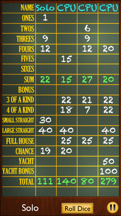 Emulate iPhone app Yatzy Yacht - all versions and strong AI using MyAndroid Emulate iPhone app Yatzy Yacht - all versions and strong AI using MyAndroid