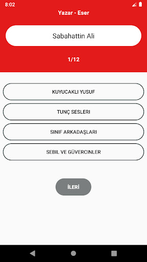 Run android online APK Yazar Eser Oyunu - AYT Edebiyat Yazar ve Eserler from MyAndroid or emulate Yazar Eser Oyunu - AYT Edebiyat Yazar ve Eserler using MyAndroid