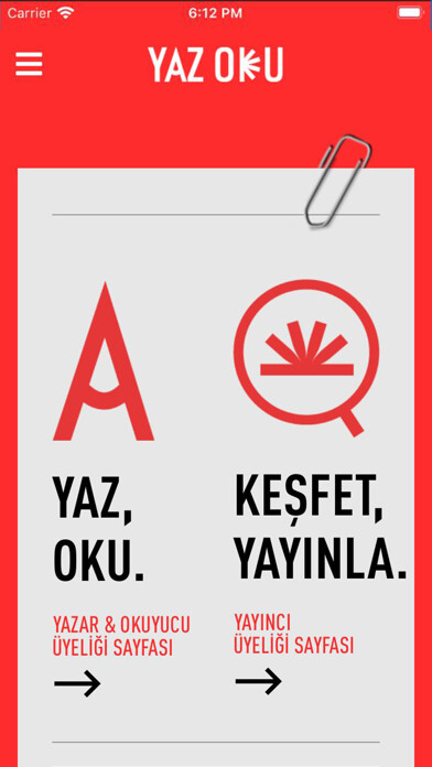 Emulate iPhone app Yaz Oku using MyAndroid