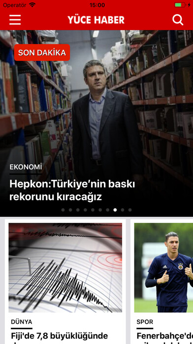 Emulate iPhone app Yüce Haber using MyAndroid Emulate iPhone app Yüce Haber using MyAndroid