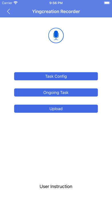 Emulate iPhone app YC Recorder using MyAndroid