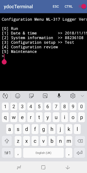 Run android online APK ydocTerminal from MyAndroid or emulate ydocTerminal using MyAndroid