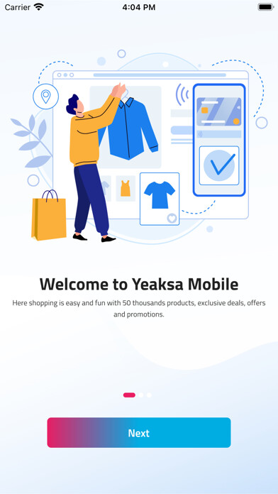Emulate iPhone app YEAKSA MOBILE using MyAndroid
