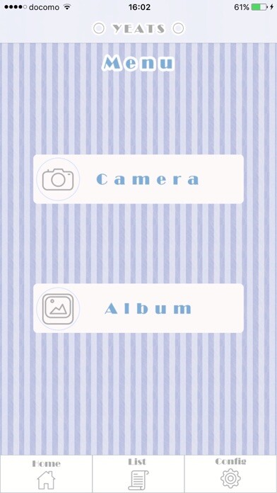 Emulate iPhone app 料理写真を美味しく見せよう！美味しそうに変換できるアプリ YEATS using MyAndroid