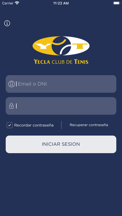 Emulate iPhone app Yecla Club Tenis using MyAndroid Emulate iPhone app Yecla Club Tenis using MyAndroid