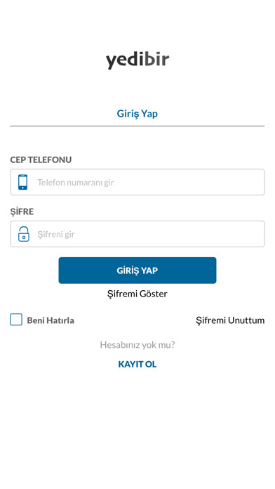 Emulate iPhone app yedibir using MyAndroid Emulate iPhone app yedibir using MyAndroid