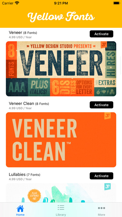Emulate iPhone app Yellow Fonts using MyAndroid Emulate iPhone app Yellow Fonts using MyAndroid