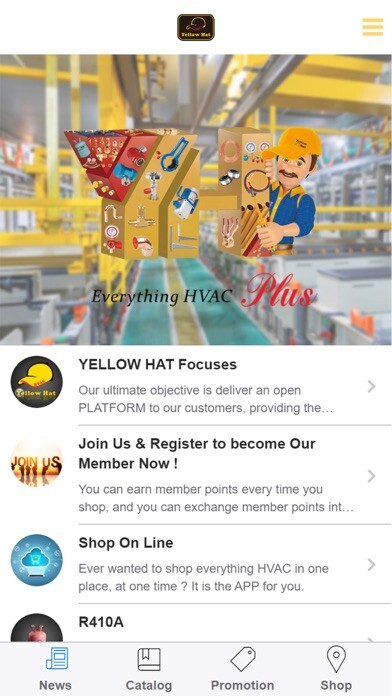 Emulate iPhone app Yellow Hat Store using MyAndroid Emulate iPhone app Yellow Hat Store using MyAndroid