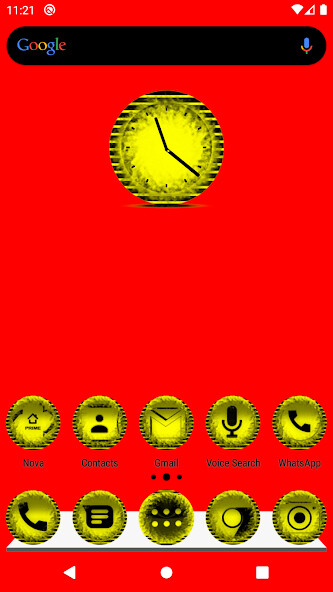 Run android online APK Yellow Icon Pack Style 5 from MyAndroid or emulate Yellow Icon Pack Style 5 using MyAndroid