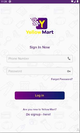Run android online APK Yellow Mart from MyAndroid or emulate Yellow Mart using MyAndroid