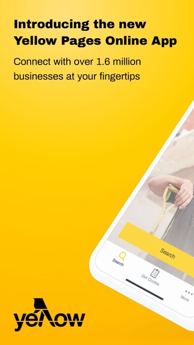 Emulate iPhone app Yellow Pages Australia using MyAndroid