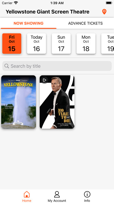 Emulate iPhone app Yellowstone Giant Screen using MyAndroid Emulate iPhone app Yellowstone Giant Screen using MyAndroid