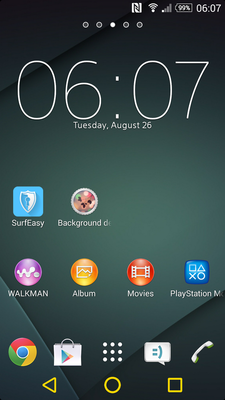 Emulate Android APK Yellow theme by Azam