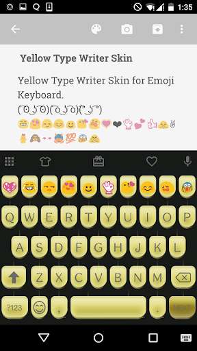 Run android online APK Yellow Type Writer Keyboard from MyAndroid or emulate Yellow Type Writer Keyboard using MyAndroid Run android online APK Yellow Type Writer Keyboard from MyAndroid or emulate Yellow Type Writer Keyboard using MyAndroid