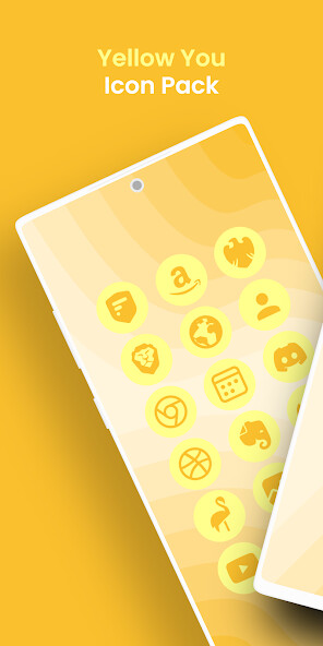 Run android online APK Yellow You - Icon Pack from MyAndroid or emulate Yellow You - Icon Pack using MyAndroid