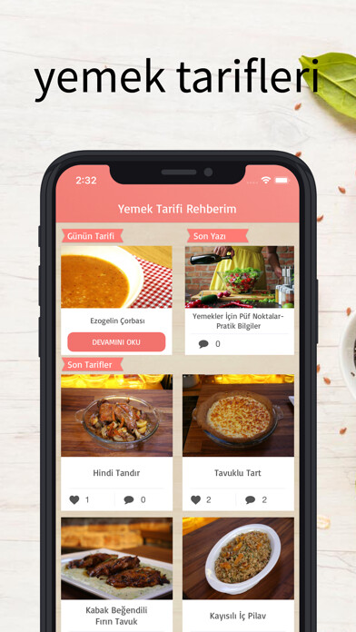 Emulate iPhone app Yemek Tarifi Rehberim using MyAndroid Emulate iPhone app Yemek Tarifi Rehberim using MyAndroid