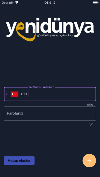 Emulate iPhone app Yenidünya Dergisi using MyAndroid