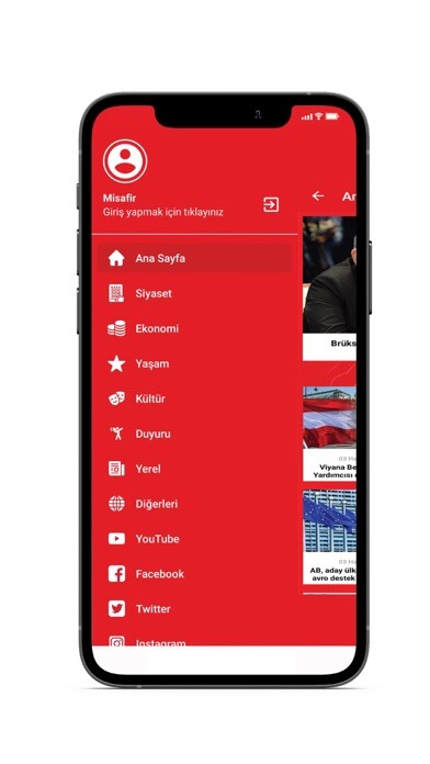 Emulate iPhone app YeniPosta Gazetesi using MyAndroid Emulate iPhone app YeniPosta Gazetesi using MyAndroid