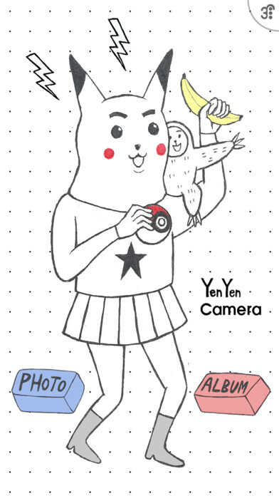 Emulate iPhone app Yen Yen Camera using MyAndroid