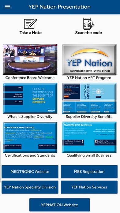 Emulate iPhone app YEP Nation Trade Show App using MyAndroid Emulate iPhone app YEP Nation Trade Show App using MyAndroid