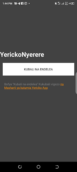 Run android online APK Yericko Nyerere App from MyAndroid or emulate Yericko Nyerere App using MyAndroid