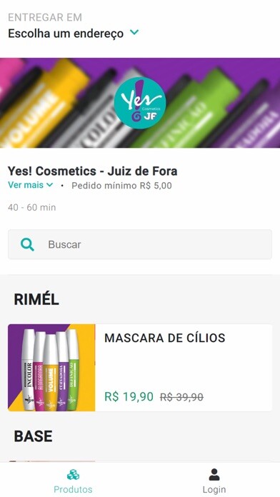 Emulate iPhone app Yes! Cosmetics - Juiz de Fora using MyAndroid Emulate iPhone app Yes! Cosmetics - Juiz de Fora using MyAndroid