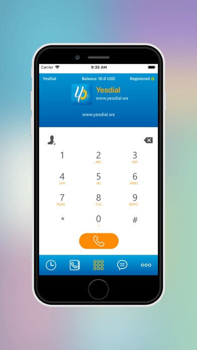 Emulate iPhone app YesDial using MyAndroid Emulate iPhone app YesDial using MyAndroid