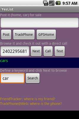 Emulate Android APK YesList: for sale by owner