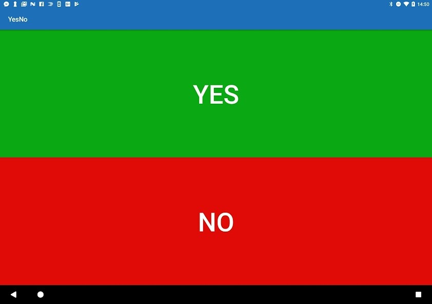 Emulate YesNo - communication made simple from MyAndroid or run YesNo - communication made simple using MyAndroid
