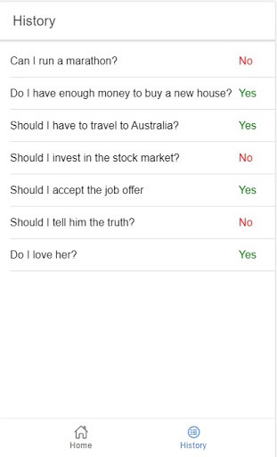 Run android online APK Yes Or No- Let me decide for you! from MyAndroid or emulate Yes Or No- Let me decide for you! using MyAndroid
