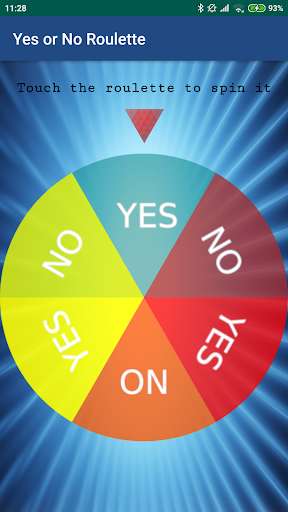 Run android online APK Yes or No Roulette Simulator from MyAndroid or emulate Yes or No Roulette Simulator using MyAndroid