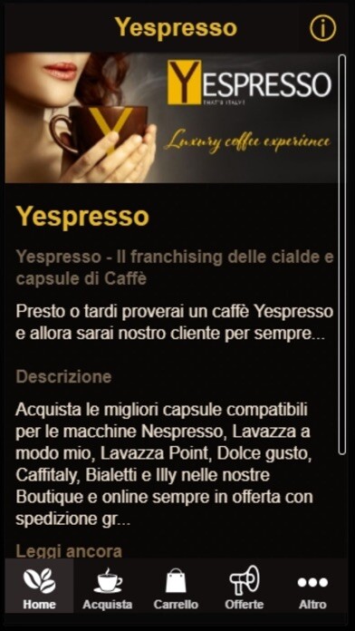 Emulate iPhone app Yespresso using MyAndroid Emulate iPhone app Yespresso using MyAndroid