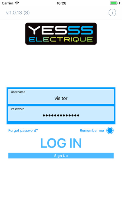 Emulate iPhone app YESSS Events using MyAndroid