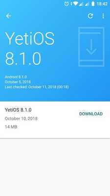 Emulate Android APK YETIUpdater