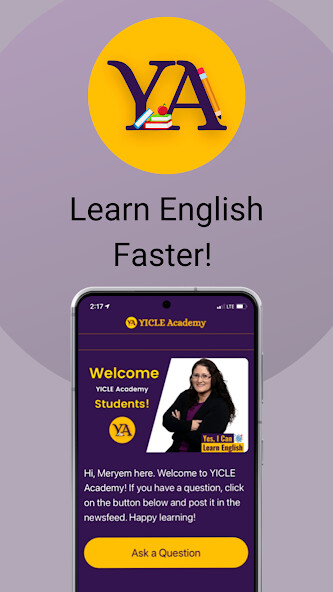 Run android online APK YICLE Academy: Learn English F from MyAndroid or emulate YICLE Academy: Learn English F using MyAndroid