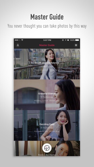 Emulate iPhone app YI Mirrorless - Remote Control using MyAndroid Emulate iPhone app YI Mirrorless - Remote Control using MyAndroid