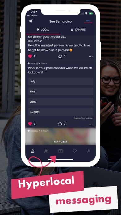 Run android online APK YIN - College student chat from MyAndroid or emulate YIN - College student chat using MyAndroid