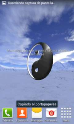 Emulate Android APK Yin Yang 3D Live WallPaper