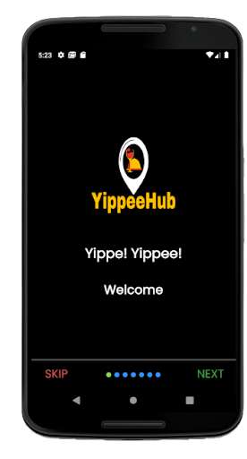 Run android online APK Yippeehub -- Food Delivery And Logistics from MyAndroid or emulate Yippeehub -- Food Delivery And Logistics using MyAndroid